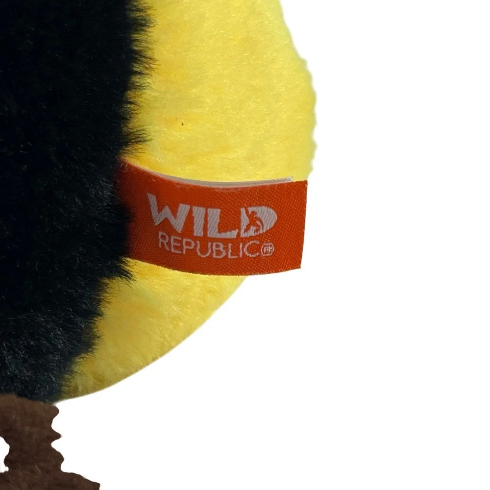 Wild Republic Bumble Bee Insect Plush 10